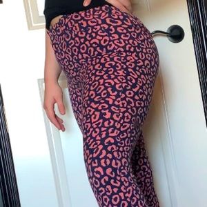 Leopard old navy pants!!